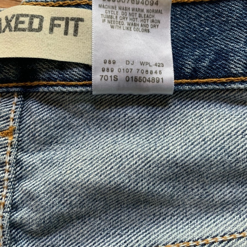Men’s Y2K Levi’s 550 Relaxed Fit Jeans Size 48x30 - Picture 5 of 10